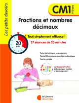 Les petits devoirs - fractions et nombres décimaux cm1