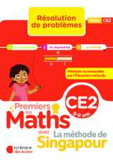Premiers en maths - méthode de singapour -  résolution de problèmes ce2 (2026)