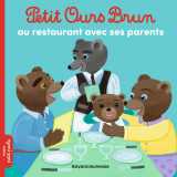 Petit ours brun au restaurant avec ses parents - dès 2 ans