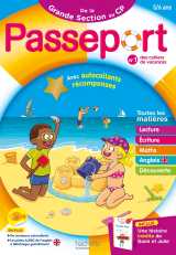 Passeport maternelle - de la grande section au cp (5-6 ans) - cahier de vacances 2026