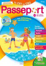 Passeport - du ce1 au ce2 7/8 ans - cahier de vacances 2026