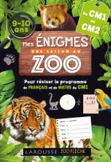 Mes énigmes une saison au zoo - du cm1 au cm2 - cahier de vacances