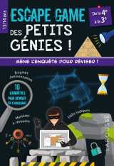 Escape game des petits génies - 4e-3e - cahier de vacances