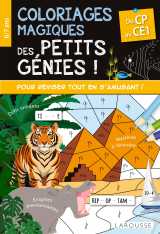 Coloriages magiques des petits génies - du cp au ce1