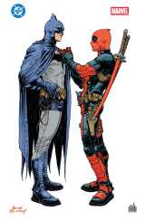 Dc/marvel - deadpool/batman hardcover
