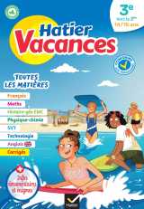 Cahier de vacances 2026 - hatier vacances - toutes les matières de la 3e à la 2de