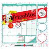 Frigobloc mensuel 4 couleurs 2027  - calendrier / mois (de sept. 2026 à déc. 2027)