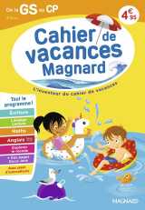 Cahier de vacances 2026, de la gs vers le cp 5-6 ans