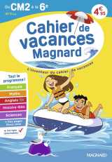 Cahier de vacances 2026, du cm2 vers la 6e 10-11 ans