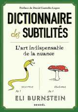 Dictionnaire des subtilités