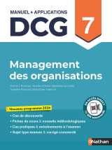 Management des organisations - dcg - épreuve 7 - manuel et applications - 2026