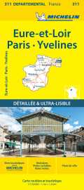 Carte départementale eure-et-loir, paris, yvelines