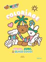Sunny & ses amis - coloriage - soleil, surf & glace coco !