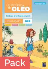 Pack de 10 - le monde de cléo ce2 - fichier d'entrainement + aide mémoire