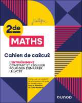 Cahier de calcul en maths seconde