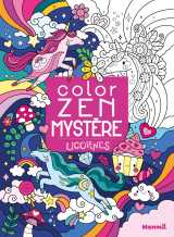 Color zen mystère - licornes