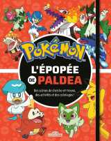 Pokémon - l'épopée de paldea - des scènes de cherche-et-trouve, des activités et des coloriages !