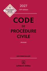 Code de procédure civile 2027, annoté. 118e éd.