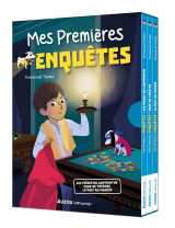 Coffret bibliothèque 4 - mes premières enquetes - tomes 10 à 12