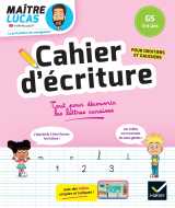 Cahier d'écriture maître lucas - gs
