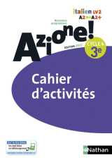 Azione ! 3ème cahier d'activités 2017