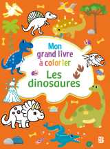 Mon grand livre à colorier - les dinosaures