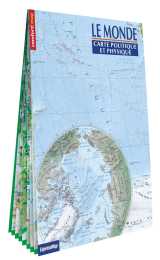 Monde 1/31.000.000 – carte politique et physique (format xxl, laminée)