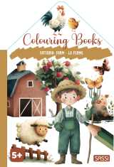 Colouring books - la ferme