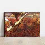 Tirage d'art - jean giraud moebius - echappee belle